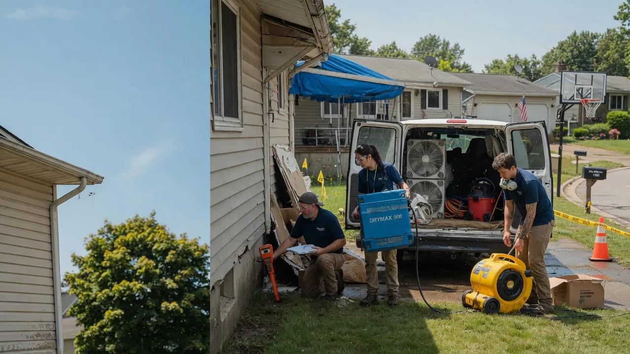 Ceiling Leak Cleanup in Carbondale, IL near me