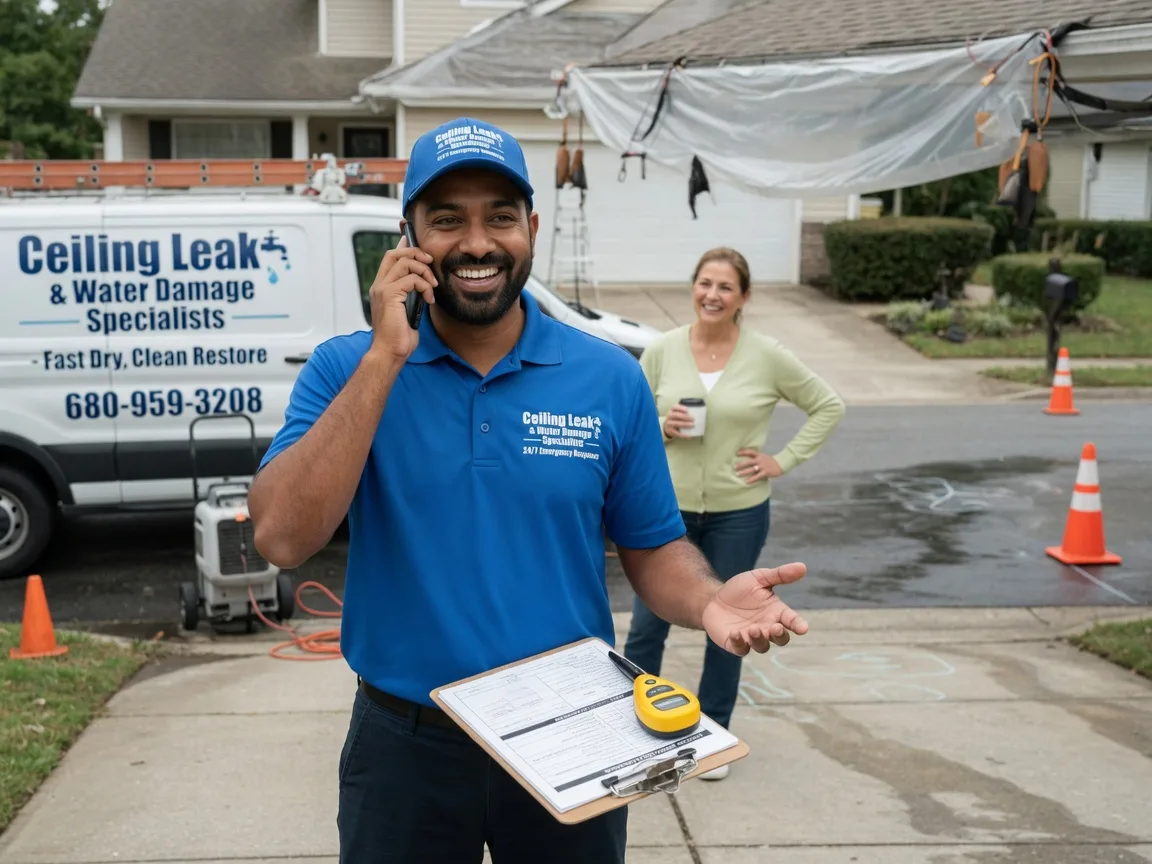 Ceiling Leak Cleanup Carbondale, IL FAQs